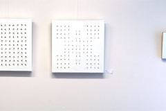 Ausstellung »Weiß« — v.l.n.r.: Ingryda Suokaité, Celia Mendoza